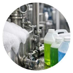 Cómo reducir espuma en detergentes industriales