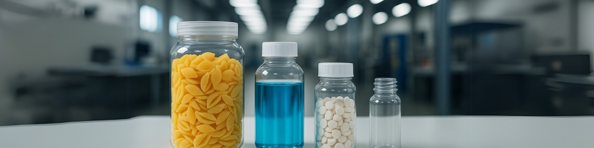 Envases PET para Grado Alimenticio y Farmacéutico