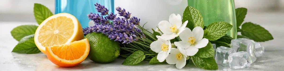 Fragancias para productos de limpieza