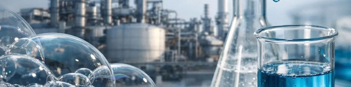 ¿Para qué sirven los tensoactivos industriales?