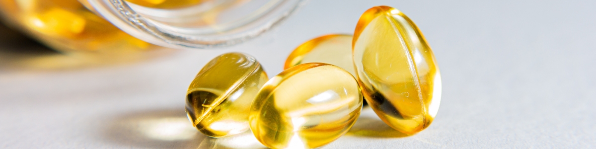 Suplementos y jarabes con vitaminas liposolubles